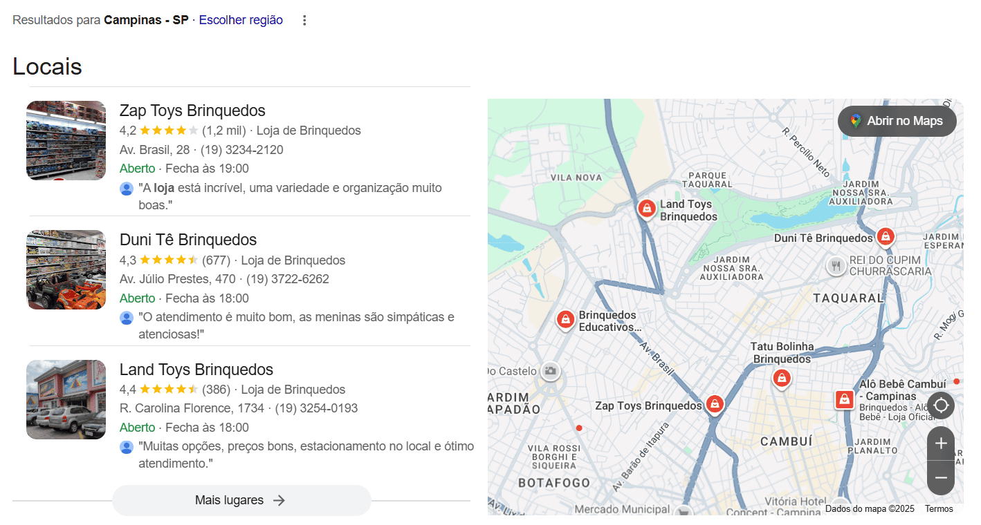 google local pack
