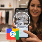 Cliente usando Google Lens