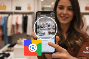 Cliente usando Google Lens