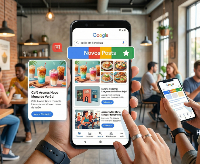 novos posts do Google